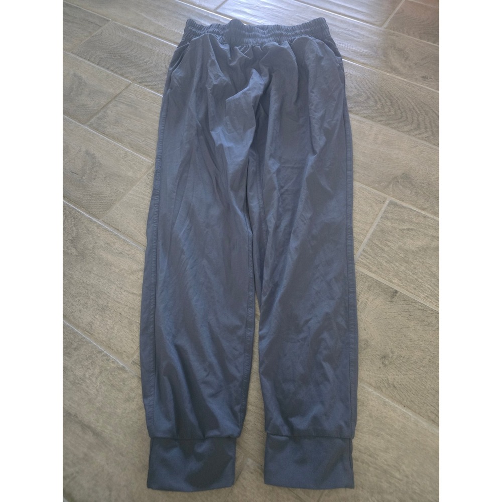 Free Fly Womens Bamboo Jogger Pants Blue Gray Elastic Waist Size Medium